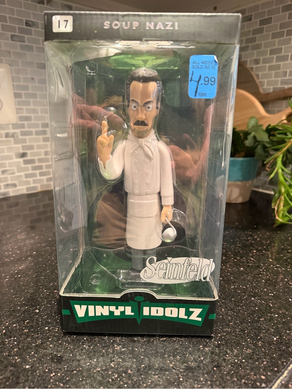 Seinfeld Soup Nazi Vinyl Idolz Collection Collectible Figure